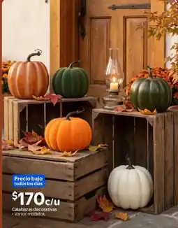 Walmart Calabazas decorativas oferta
