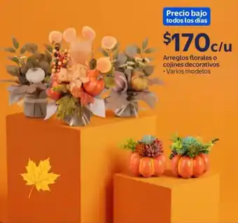 Arreglos florales o cojines decorativos