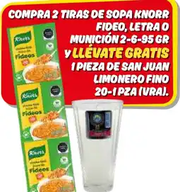 Zorro Knorr Fideos oferta