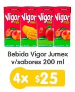 Arteli Bebida Vigor Jumex v/sabores oferta