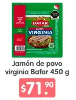 Arteli Bafar jamón de pavo virginia oferta