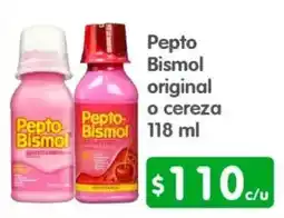 Arteli Pepto Bismol original o cereza oferta