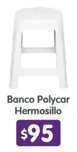 Arteli Polycar Banco Hermosillo oferta