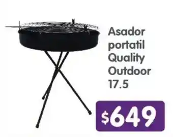Arteli Asador portatil Quality Outdoor oferta