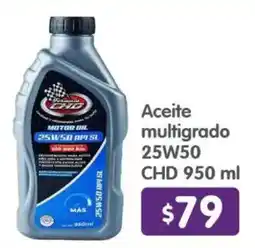 Arteli Chd aceite multigrado 25w50 oferta