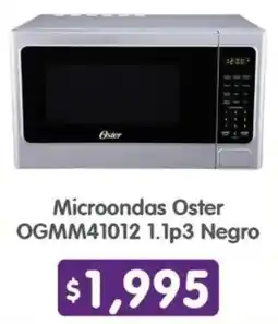 Arteli Oster Microondas Oster OGMM41012 1.1p3 Negro oferta