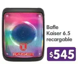 Arteli Kaiser Bafle 6.5 recargable oferta