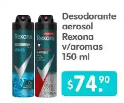 Arteli Rexona desodorante aerosol v/aromas oferta