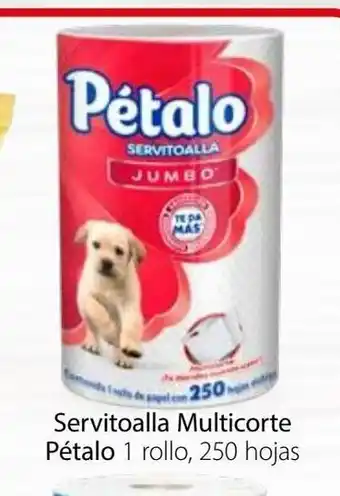 Soriana Express Servitoalla Multicorte Petalo 1 Rollo 250 hojas oferta