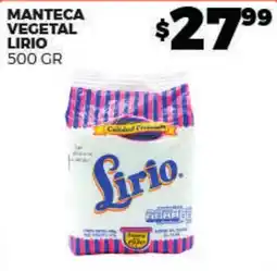 Merco Lirio Manteca Vegetal oferta