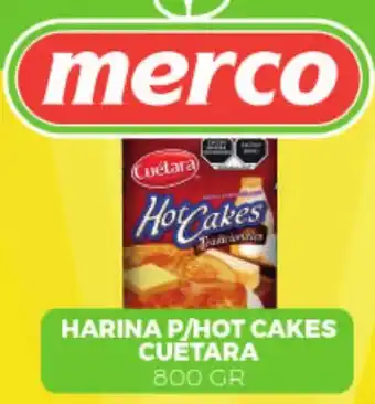 Merco harina p/hot cakes cuetara