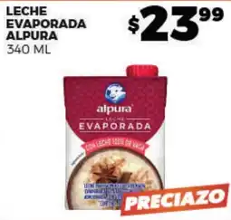 Merco Alpura leche evaporada oferta