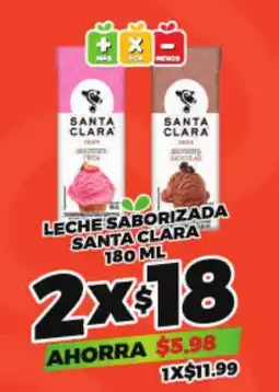 Merco Santa Clara Leche Saborizada oferta