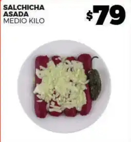 Merco salchicha asada medio kilo oferta