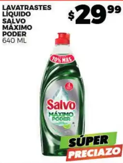 Merco Salvo Lavatrastes Líquido Máximo Poder oferta