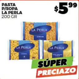 Merco la perla pasta p/sopa oferta