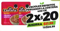 Merco La Costeña Frijoles Peruanos Refritos oferta