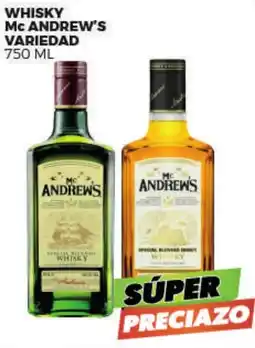 Merco Mc andrew's whisky variedad oferta