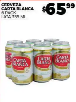 Merco Carta Blanca Cerveza oferta