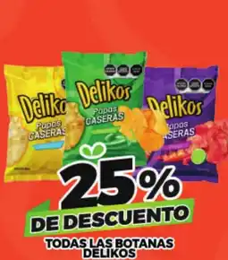 Merco Delikos todas las botanas oferta