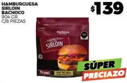 Merco Bachoco hamburguesa sirloin oferta