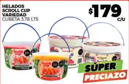 Merco Helados Scroll Cup Variedad oferta