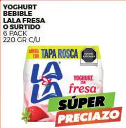 Merco lala yoghurt bebible fresa oferta