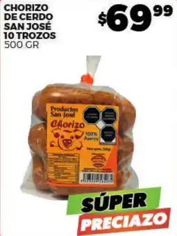 Merco Productos San José Chorizo oferta