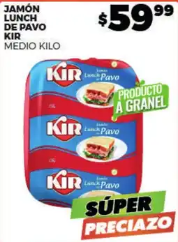 Merco Kir Jamón Lunch de Pavo oferta