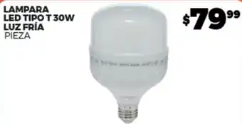 Lampara Led Tipo T
