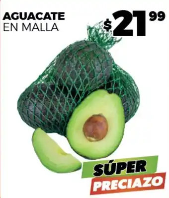 Aguacate en malla