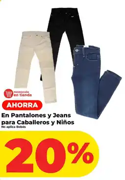 HEB Pantalones y Jeans para Caballeros y Niños oferta