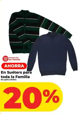 HEB Suéters para toda la Familia oferta