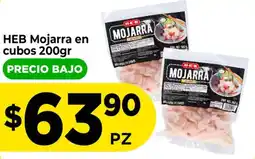 HEB HEB Mojarra en cubos oferta