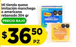 HEB Mi tienda queso imitación manchego o americano oferta