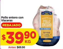 HEB Hill Country Fare Pollo entero con Visceras oferta