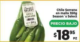 Season's select - chile serrano en malla