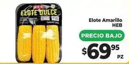 HEB Heb - elote dulce oferta