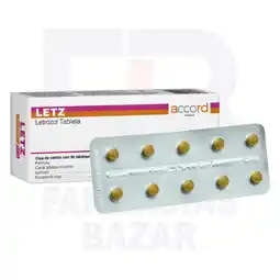 Farmacias Bazar LETZ 2.5MG 30 TABLETAS ACCORD oferta