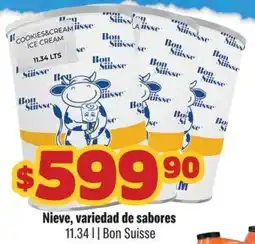 Smart & Final Bon Suisse Nieve, variedad de sabores oferta