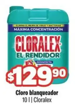 Smart & Final Cloralex el rendidor oferta