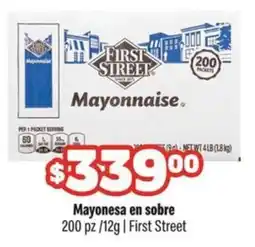 Smart & Final First Street Mayonesa oferta