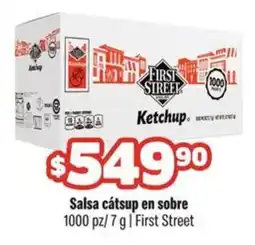 Smart & Final First Street Salsa cát sup en sobre oferta