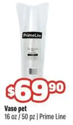 Smart & Final PrimeLine Vaso pet oferta