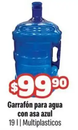 Smart & Final Multiplasticos garrafón para agua con asa azul oferta