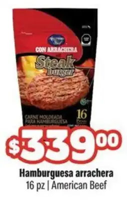 Smart & Final Hamburguesa arrachera oferta