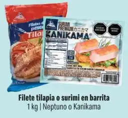 Smart & Final Neptuno filete tilapia o surimi en barrita oferta