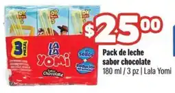 Smart & Final Lala Yomi Pack de leche sabor chocolate oferta