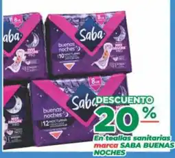 Super Gutiérrez Saba buenas noches oferta