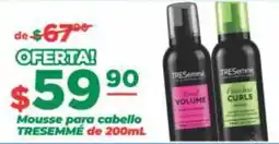 Super Gutiérrez TRESEMMÉ Mousse para cabello oferta